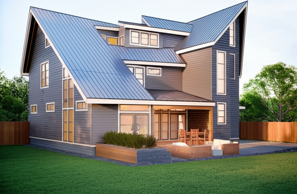 A Modern House Design in 2025 Style.